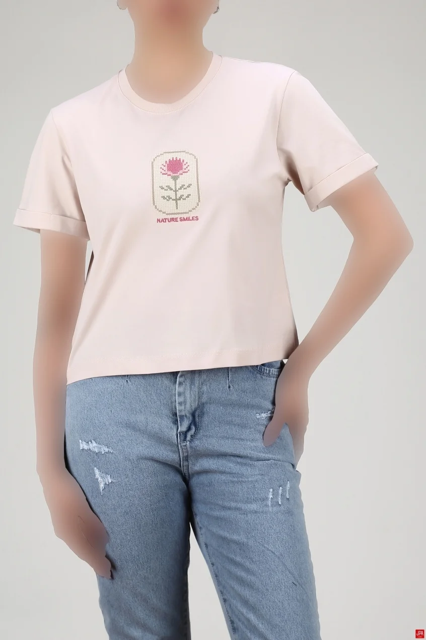 تیشرت زنانه کد 03355