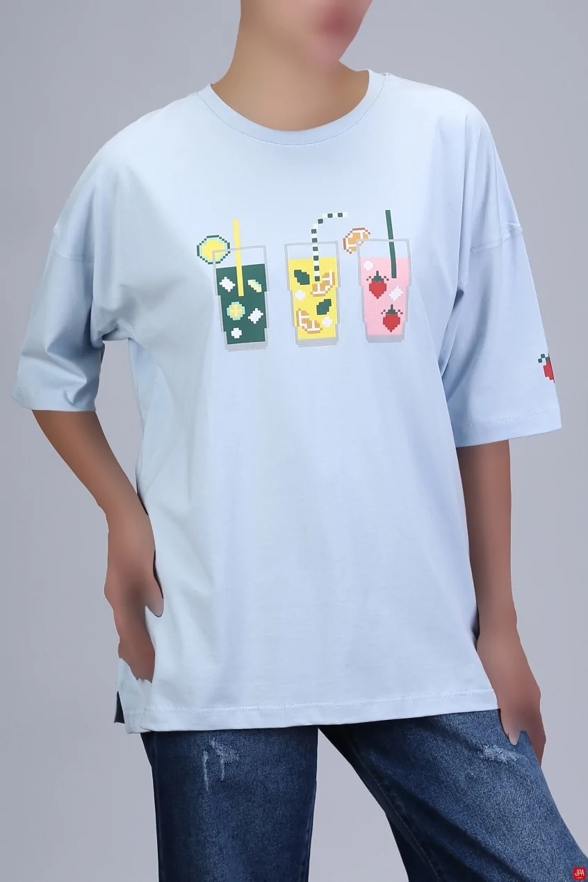 تیشرت زنانه کد 05017