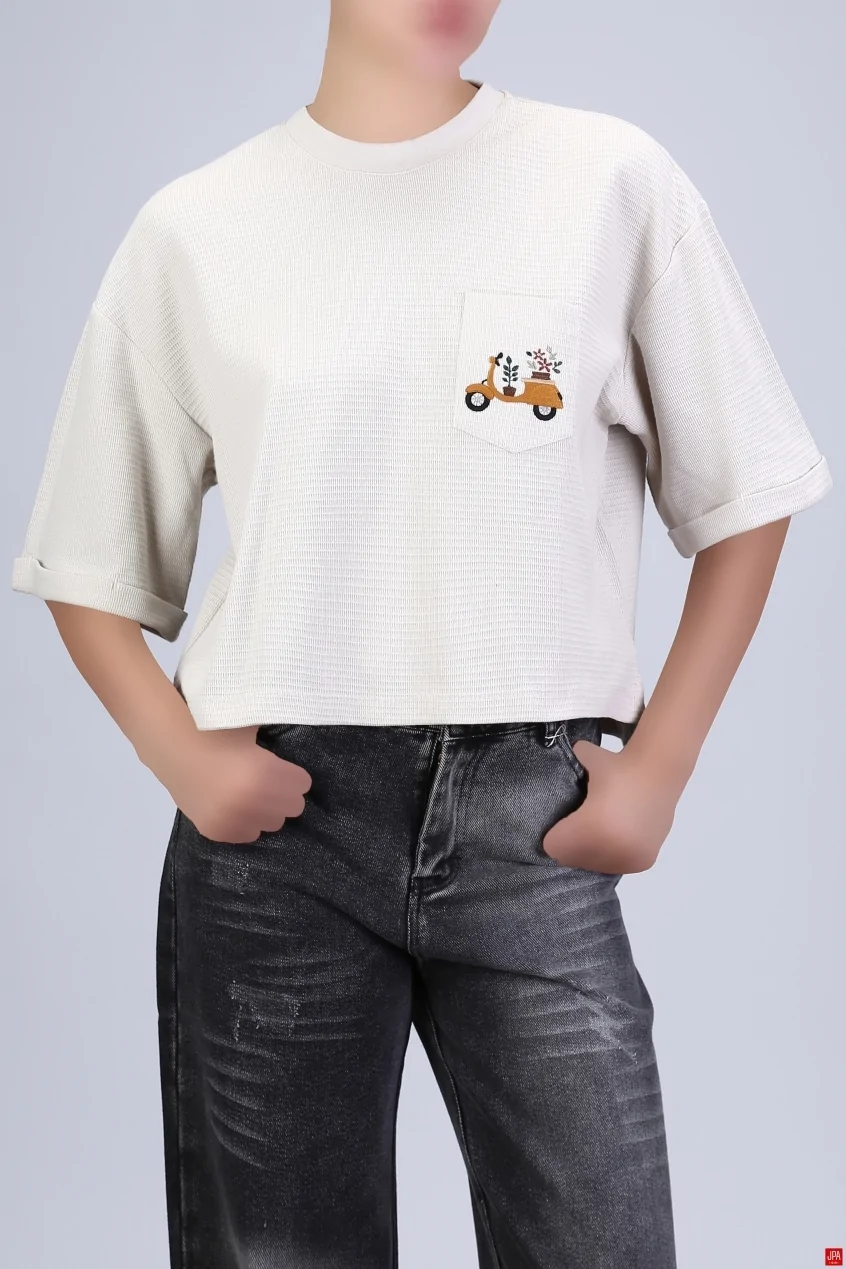 تیشرت زنانه کد 05066