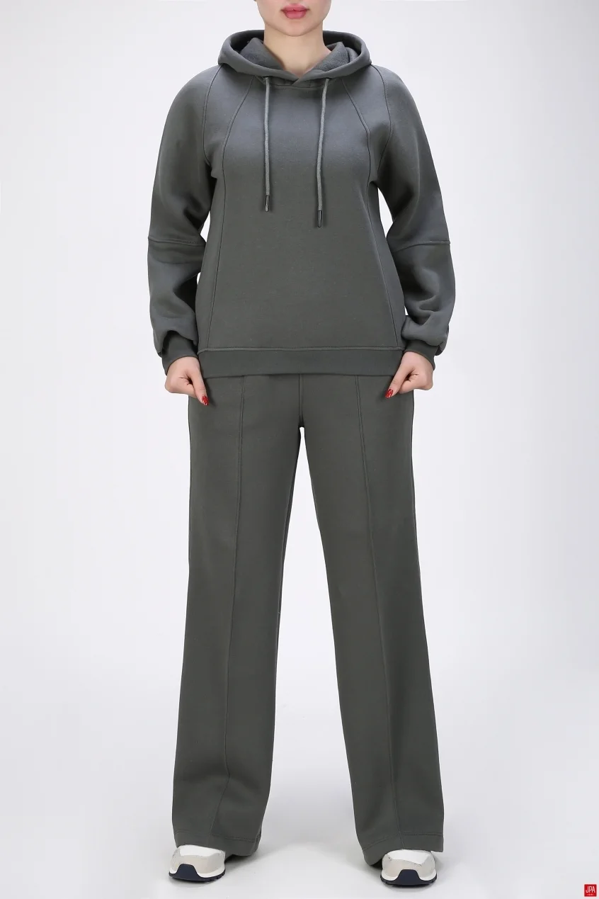 ست هودی و شلوار زنانه کد 04100